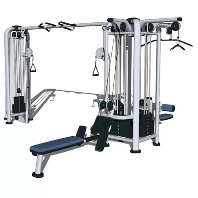 Chargeur de gymnastique en acier 7 stations machine multistation pour équipement d'exercice de musculation