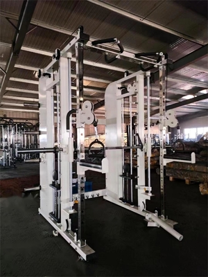 Rack électrique multifonctionnel Gymnase à domicile Formation en force physique avec pile de poids 3 * 80KG
