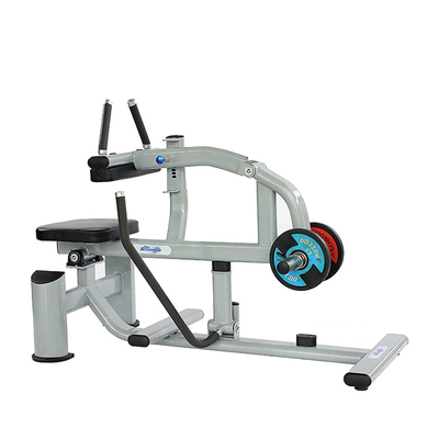 Maximum de poids de l'utilisateur 300 kg Machine de levage de veau assise pour l'entraînement de la force des jambes chargées de plaques