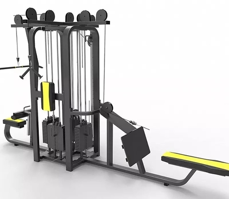 Chargeur de gymnastique en acier 7 stations machine multistation pour équipement d'exercice de musculation