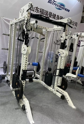 Rack électrique multifonctionnel Gymnase à domicile Formation en force physique avec pile de poids 3 * 80KG