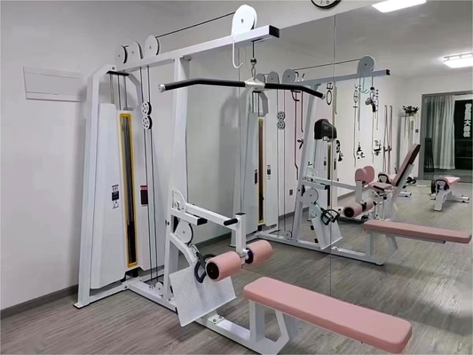Machine de traction longue en acier pour la poitrine épaule dos bras exercice 2.3 * 1 * 2.4 chargeur moyen