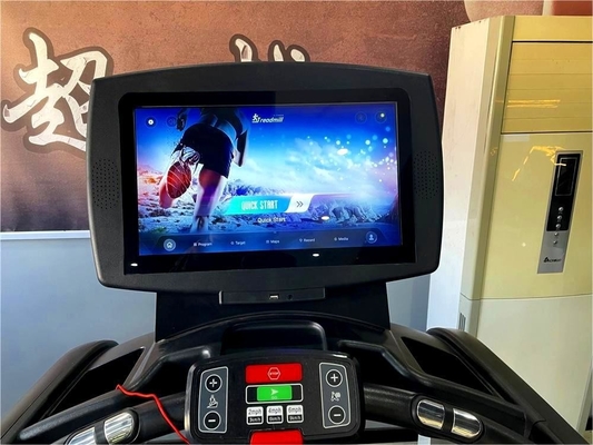 45-47 cm largeur électrique à entraînement en acier tapis roulant machine pour équipement de fitness commercial