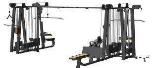 Machine multi-stations universelle de remise en forme en intérieur de musculation de musculation équipement d'exercice pour gym