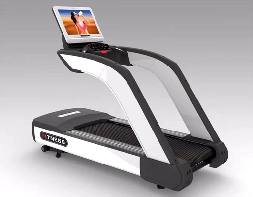 Logo personnalisé disponible sur tapis roulant en acier pour l' entraînement cardio dans le gymnase commercial