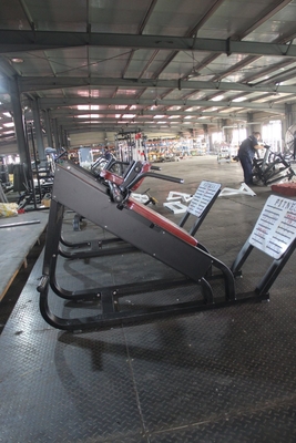 Acier commercial 45 degrés Hack Squat Gym Machines d'entraînement à la broche