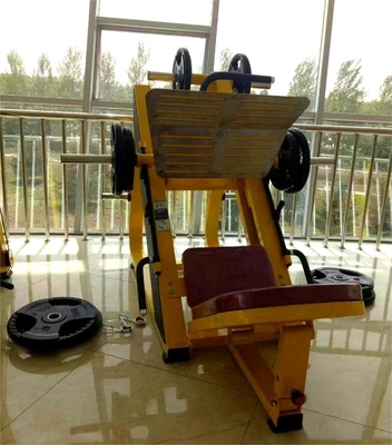 Equipement de gymnastique en acier Machine de pressage de jambe à charge moyenne pour la musculation en salle de sport