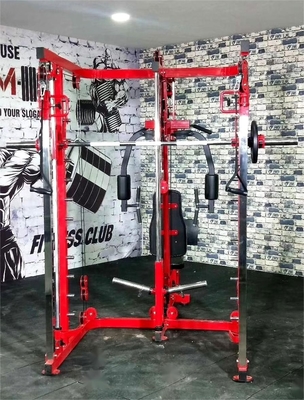 Équipement de gymnastique à domicile pour l'entraînement de la force Multi-fonction Power Squat Rack Smith Machine