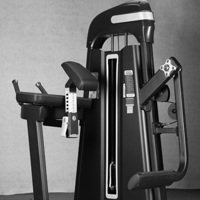 Entraîneur de gymnastique à charge moyenne Isolateur réglable de glute en acier pour équipement de musculation
