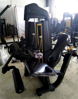 Machine de remontage des jambes assises en acier universelle à charge moyenne pour la sélection de la charge des broches pour l'entraînement au gymnase