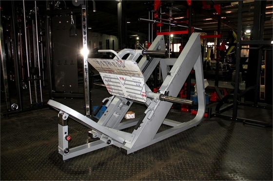 Équipement de gymnastique de presse à jambes acier chargeur moyen pour la forme physique intérieure exercice de musculation