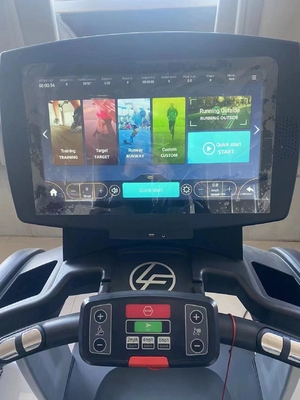 Tapis roulant électrique pliable unisexe pour l'entraînement cardio et la musculation dans le gymnase commercial