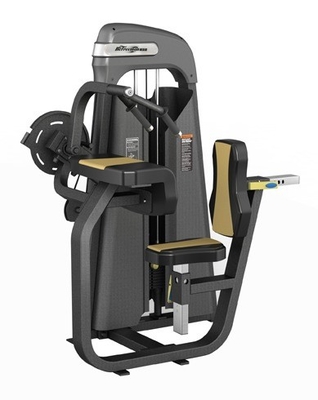 Fitness Bodybuilding Exercice en acier assise machine à tricep plat avec charge de pin d'entraînement