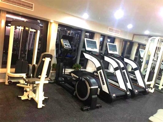 Équipement de fitness pour l'entraînement cardio, ceinture de course métallique pour tapis roulant électriques