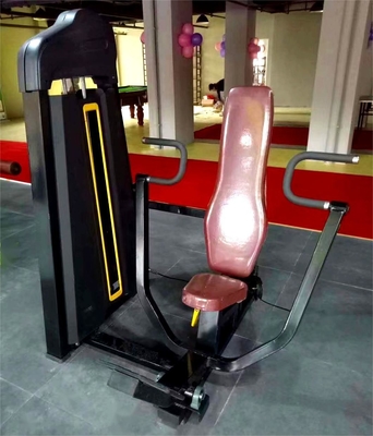 Machine d'entraînement fonctionnel à pression thoracique assise en acier pour l'entraînement en musculation