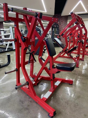 1220*1200*1710 mm Machine de tirage à basse rangée Iso Lat pour l'exercice latéral du dos des deltoïdes