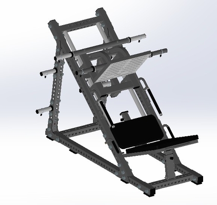 Conception à domicile Commercial Exercice d'entraînement de force Entraînement à la force à double fonction Leg Press Hack Squat