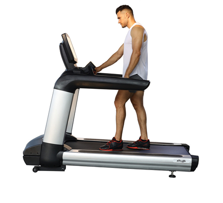 Tubes d'acier Q235 tapis roulant de fitness commercial pour l'entraînement cardio et le culturisme