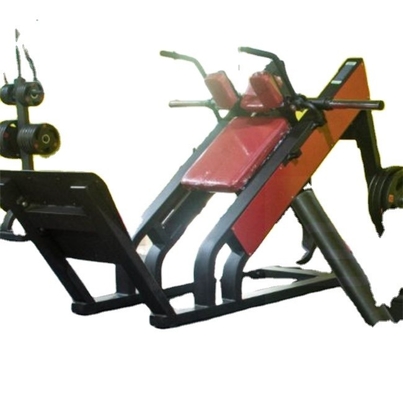 Machine de charge de poids en acier 45 degrés Hack Slide Leg Press Hack Squat pour le gymnase commercial