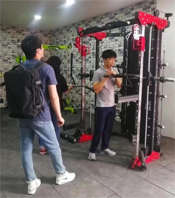 Machine Smith en acier multifonctionnelle tout-en-un pour l'entraînement sportif et l'exercice thoracique