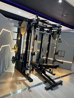 Machine Smith multi-fonctionnelle commerciale de gymnase rack pour l' entraînement à la force de remise en forme à domicile