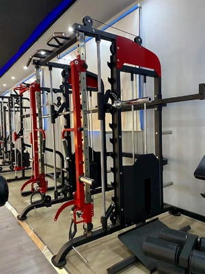 La machine Smith en acier multifonctionnelle pour l'entraînement du dos, de la poitrine, de l'épaule et du bras