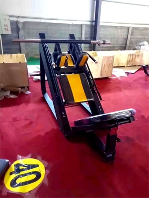 45 degrés Hack Slide Leg Press Hack Squat Machine pour la force du gymnase et la sculpture du corps