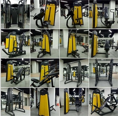 45 degrés Hack Slide Leg Press Hack Squat Machine pour la force du gymnase et la sculpture du corps