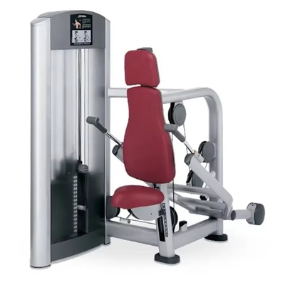 Logo personnalisé disponibled Machine de poussée du triceps en acier pour l' équipement de gym commerciale
