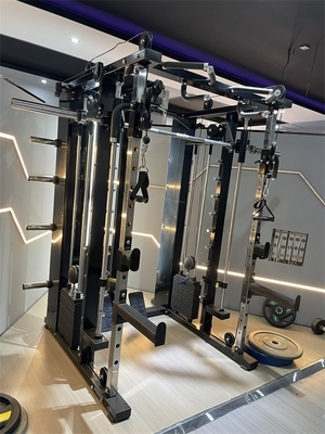 Tubes d'acier Q235 entraîneur fonctionnel machine Smith tout-en-un pour la forme physique complète