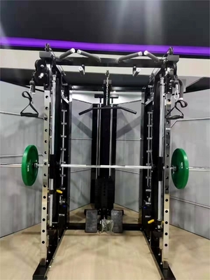 Tubes d'acier Q235 entraîneur fonctionnel machine Smith tout-en-un pour la forme physique complète