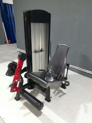Machine d'extension des jambes assise en acier idéale pour l'entraînement du quadriceps et des cuisses des chargeurs moyens