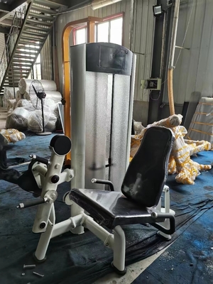 Machine d'extension des jambes assise en acier idéale pour l'entraînement du quadriceps et des cuisses des chargeurs moyens