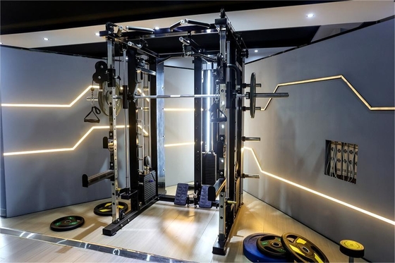 3*80 kg de masse de poids Commercial All-in-One Smith Machine équipement de remise en forme complet