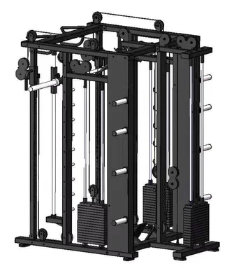 Unisexe entraîneur fonctionnel Smith machine épingle chargée et plaque chargée pour le rack de gym à domicile