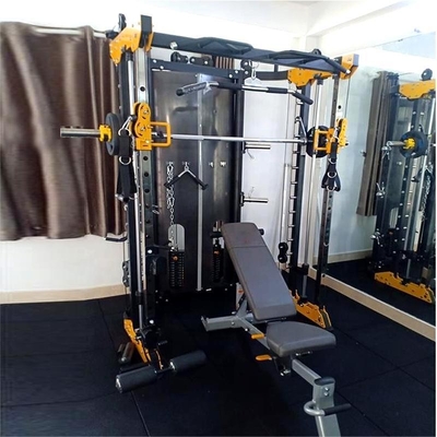 Style d'entraînement sportif Multifonctionnel Power Squat Rack et Smith Machine pour l'entraînement