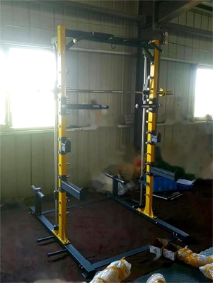 Machines chargées de plaques de gymnastique multiplate, rack squat et machine Smith pour la construction durable