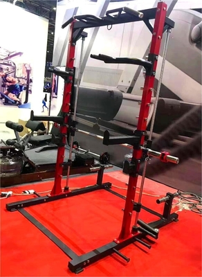 Machines chargées de plaques de gymnastique multiplate, rack squat et machine Smith pour la construction durable