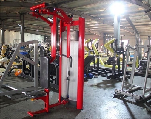 Équipement de gymnastique commercial Moteur de charge moyen Pectoral Fly Machine avec 1500*1400*2200 mm Taille