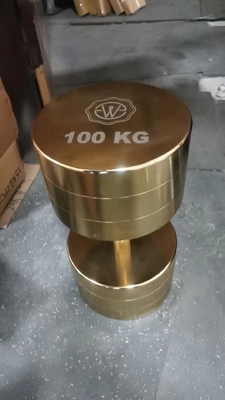 Découvrez la puissance de nos haltères chrome pour l'entraînement de force 2,5kg-100kg