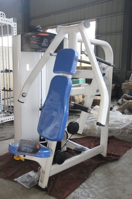 Machine de pressage de poitrine réglable en acier pour les deltoïdes pectoraux utilisant une fonction réglable
