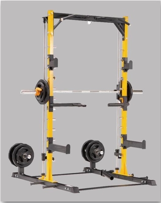 Machine Smith à gymnastique à domicile multifonctionnelle avec pression sur les jambes et traction des barres tube en acier Q235