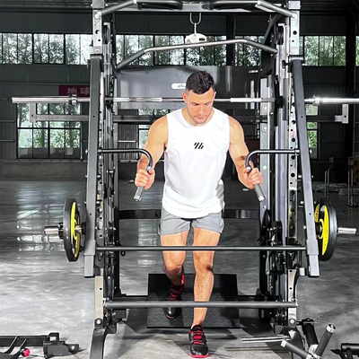 Accueil Exercice Corps en forme Commercial réglable poulie Presses à jambes multi gym Smith machine