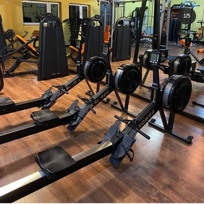 Unisexe 35kg machine à ramer à l'air pliable à l'intérieur