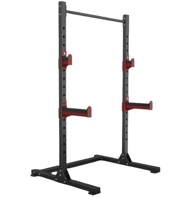 Équipement d'entraînement de gym à domicile pliable banc de poids barre de barre à barres semi-accroupissement pour la maison