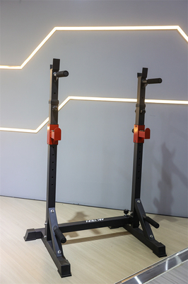 Équipement d'entraînement de gym à domicile pliable banc de poids barre de barre à barres semi-accroupissement pour la maison