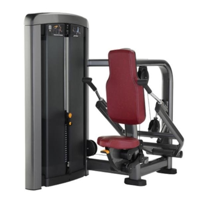 Home Gym Fitness Chargeur moyen Triceps Presse avec revêtement électrostatique à deux couches