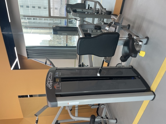 Home Gym Fitness Chargeur moyen Triceps Presse avec revêtement électrostatique à deux couches