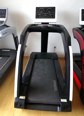 Équipement de gymnastique commercial Q235 tapis roulant à écran tactile LCD pour la musculation à domicile