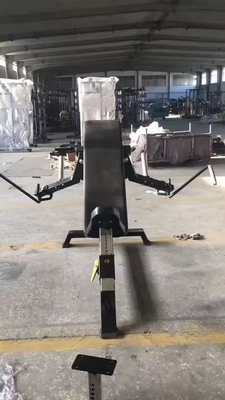 Machine à moucher en acier à plaque de charge moyenne inclinée pour équipement de gymnastique commercial